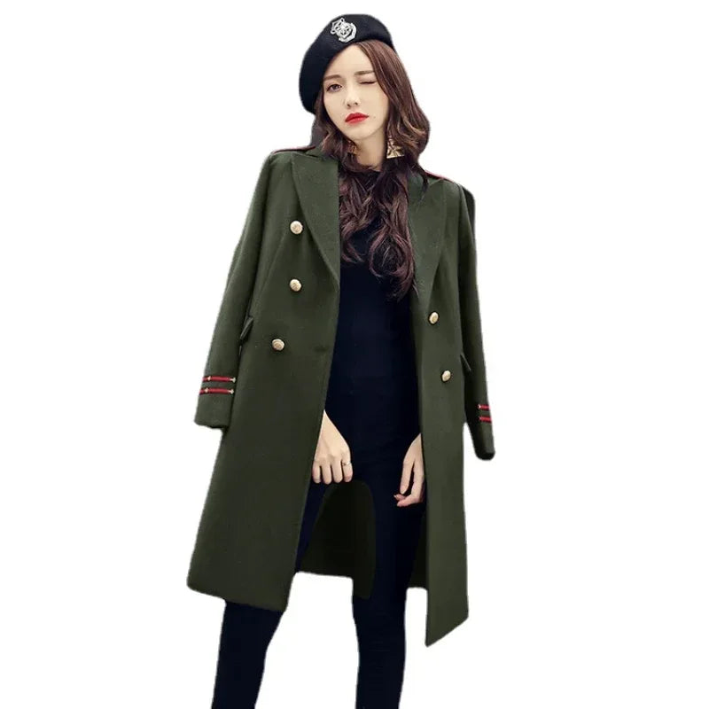 Manteau femme vert militaire - Surplus militaire