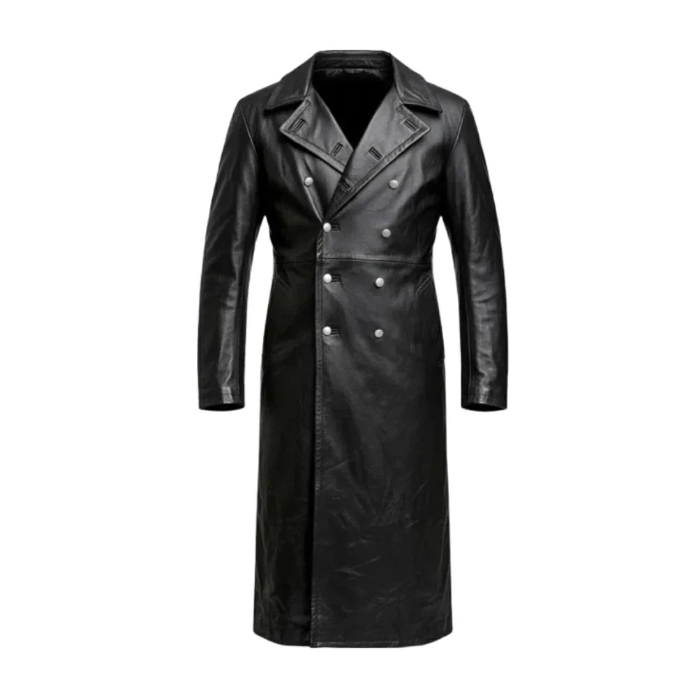 Manteau cuir militaire - Surplus militaire