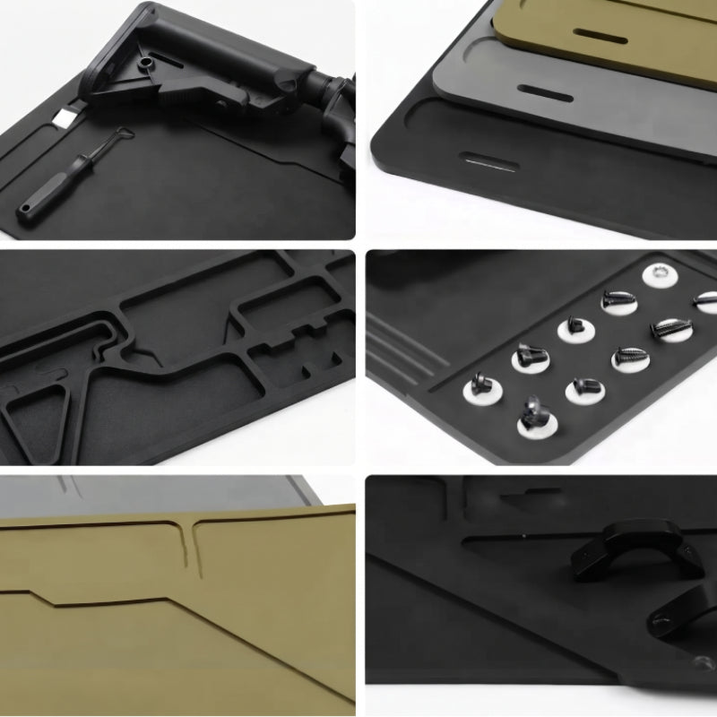 Handgun cleaning mat