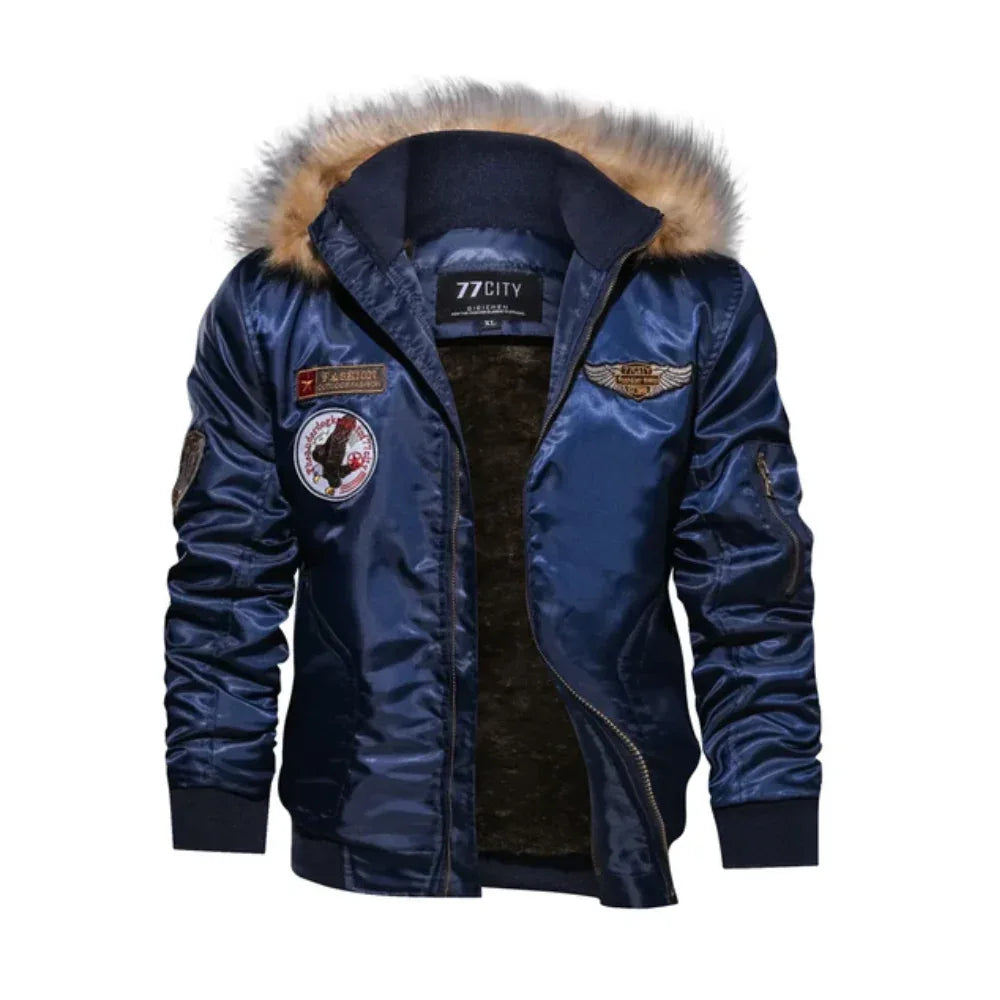 Parka militaire bleu - Surplus militaire