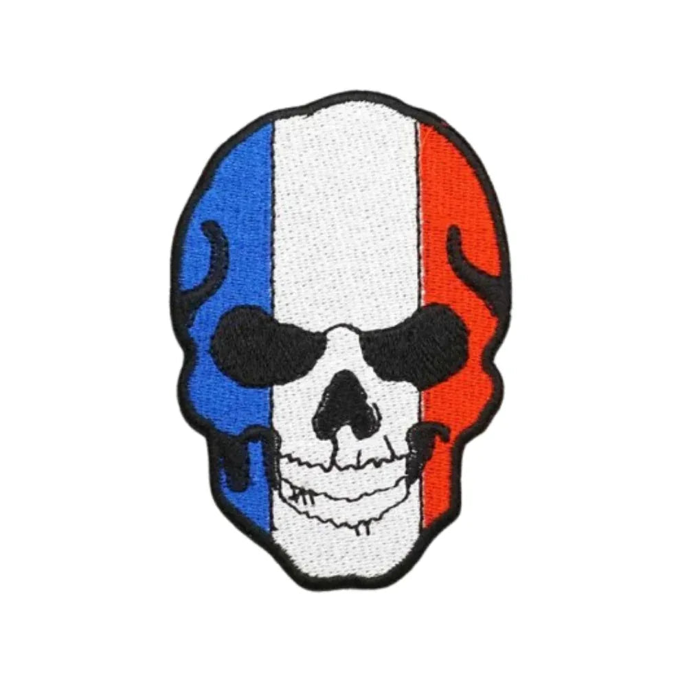 Patch Tête de mort France - Surplus militaire