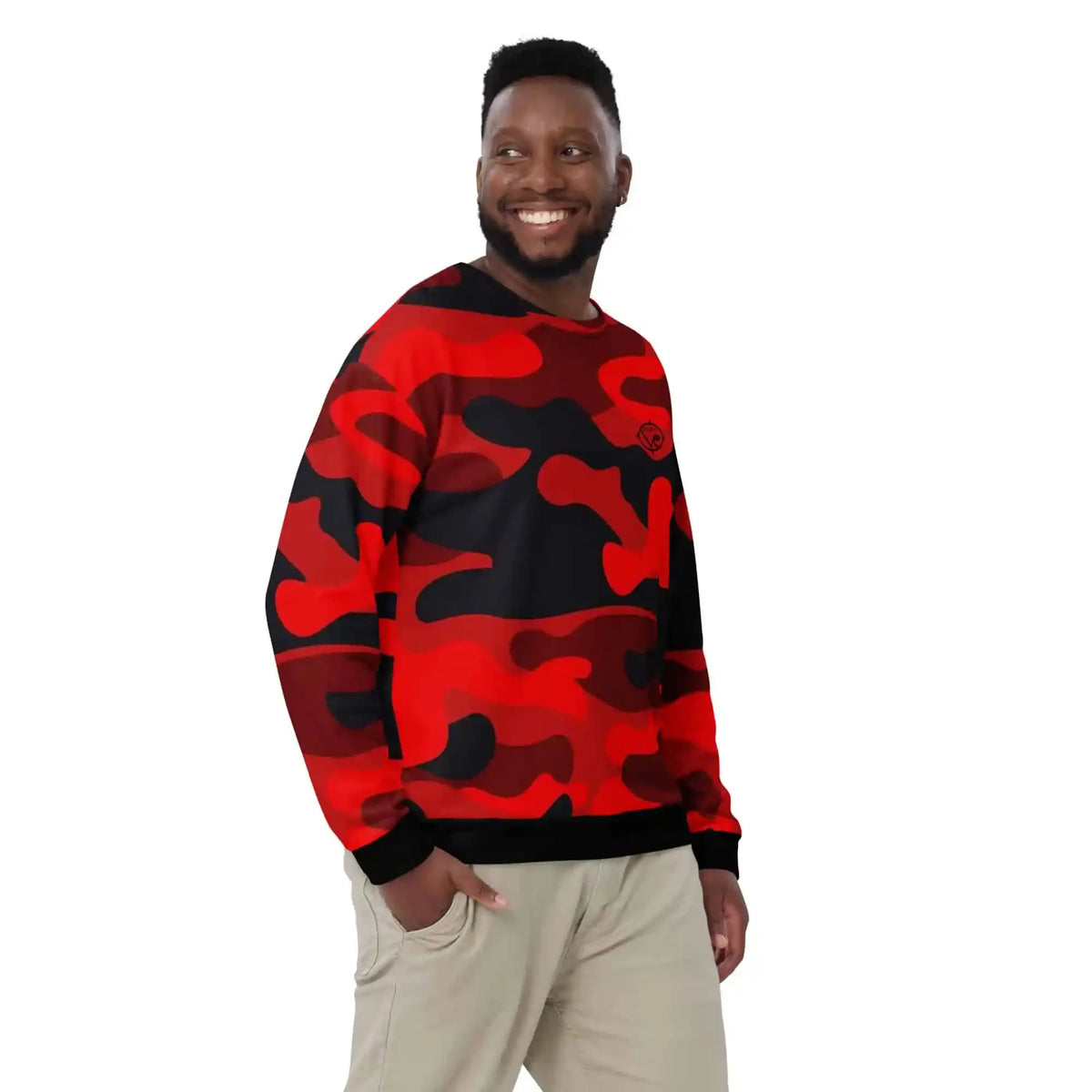 Pull camouflage rouge - Surplus militaire