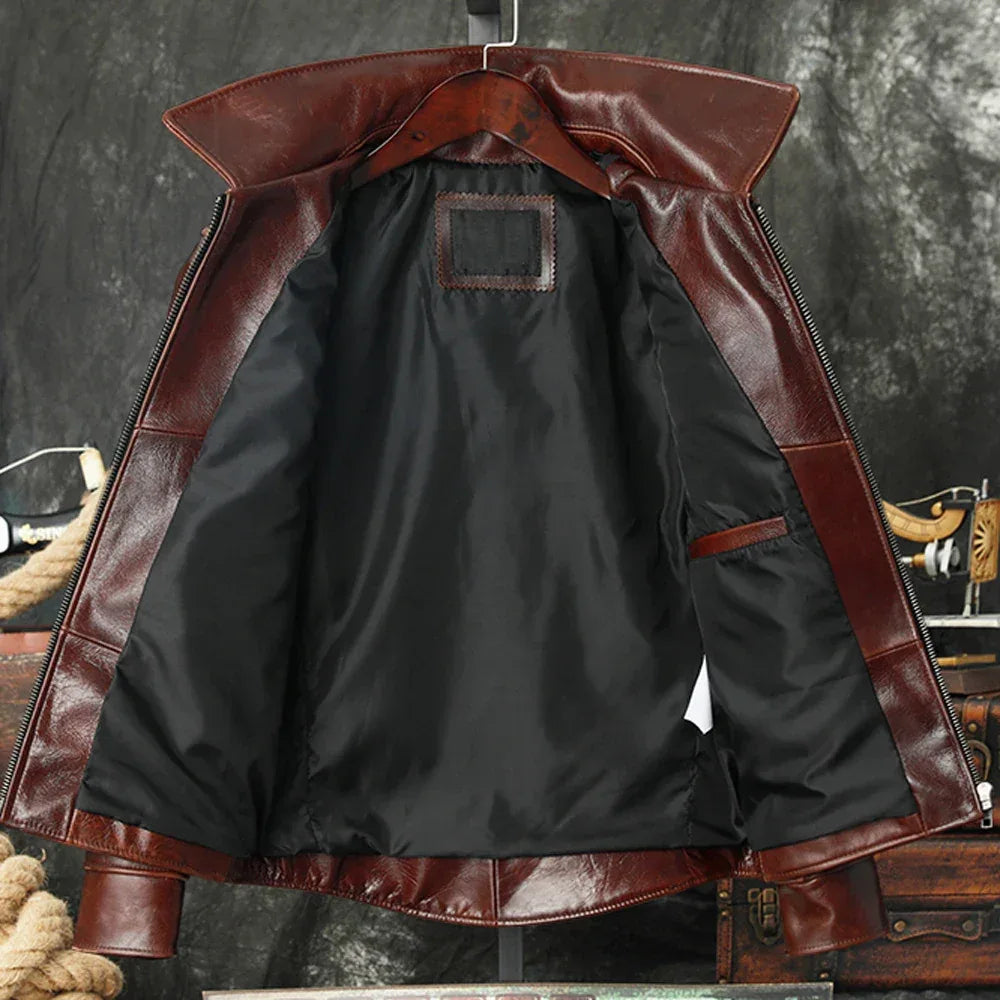 Veste de chasse cuir - Surplus militaire