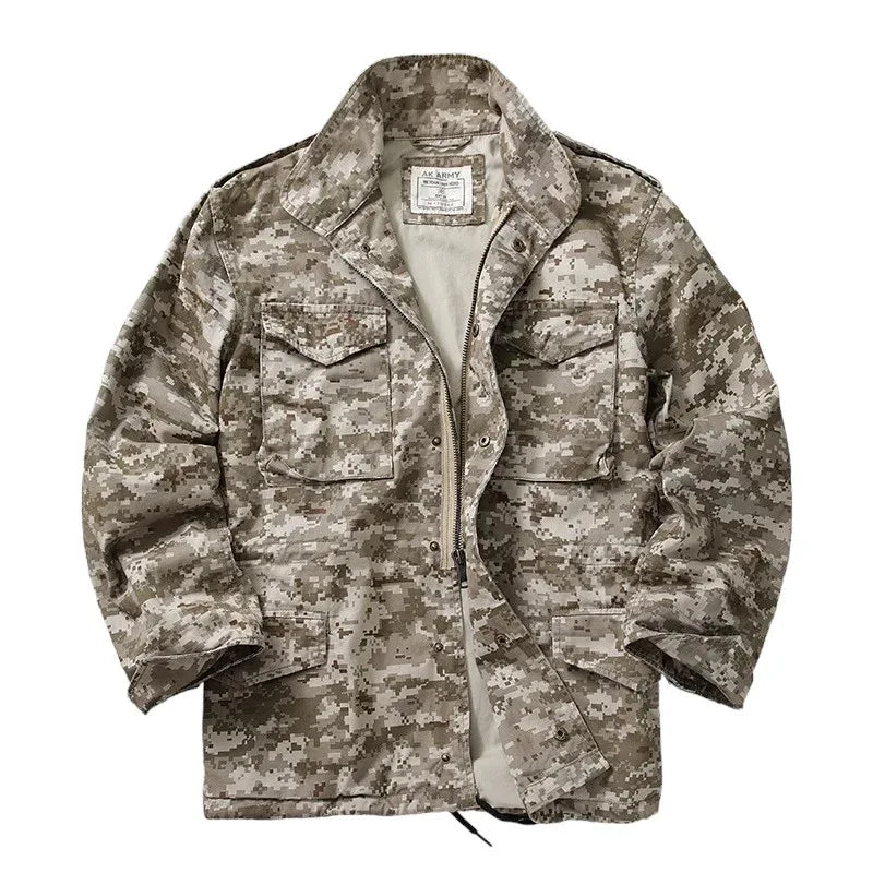 Veste militaire avec ecusson homme - Surplus militaire