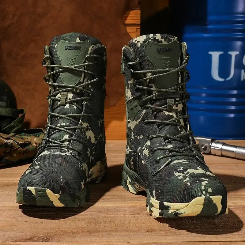 Botte de chasse camouflage - Surplus militaire