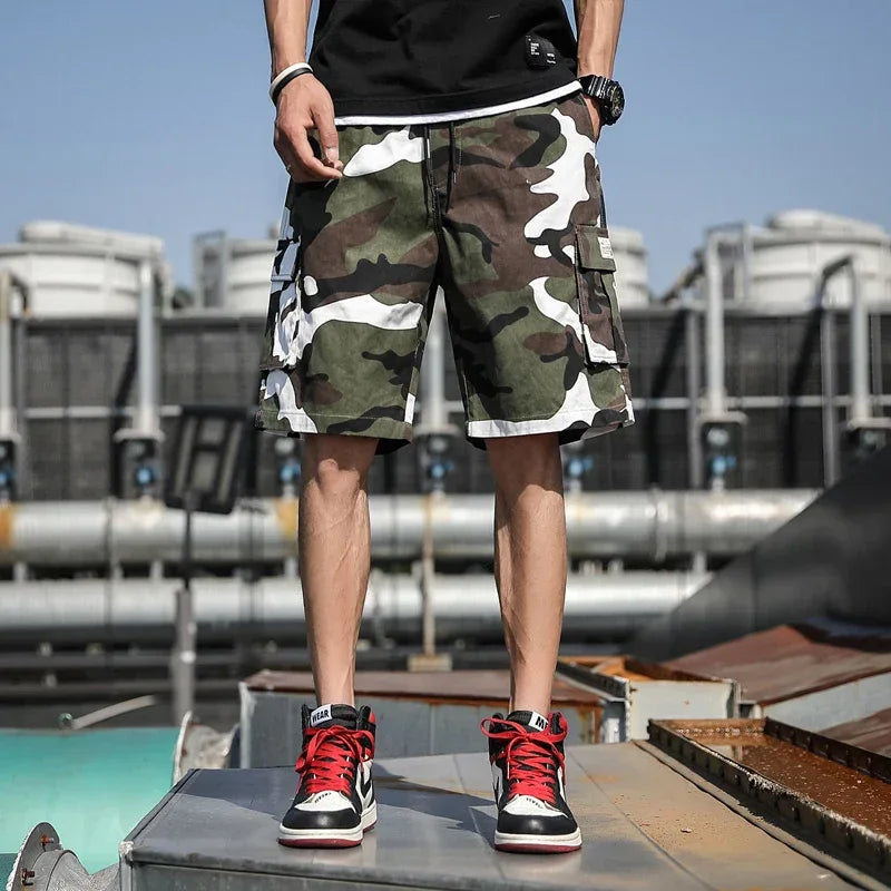 Cargo short camouflage - Surplus militaire