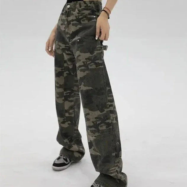 Cargo jeans camouflage - Surplus militaire