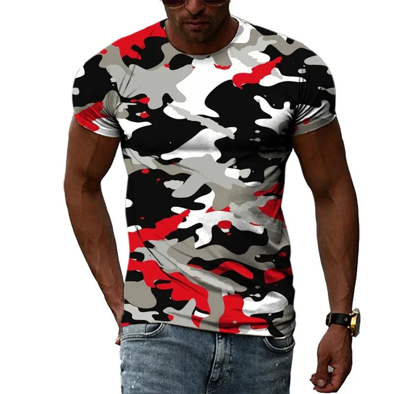 T shirt militaire rouge - Surplus militaire