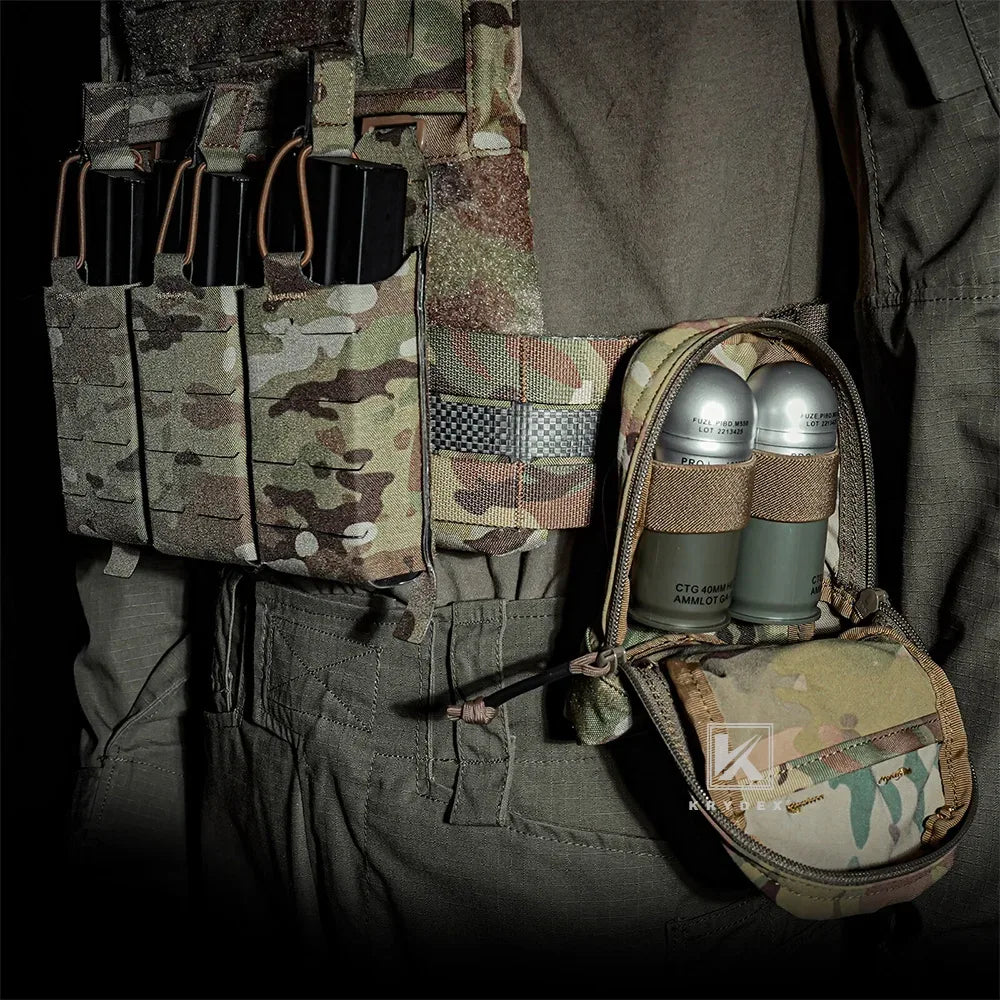 Pochette molle verticale - Surplus militaire