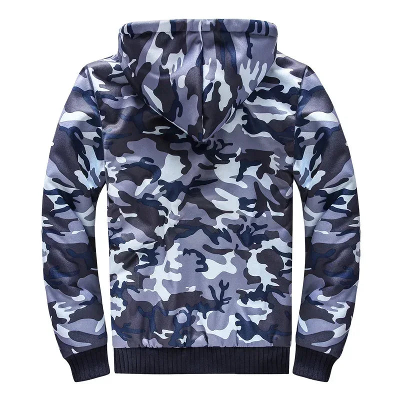 Camo hoodie blue - Surplus militaire