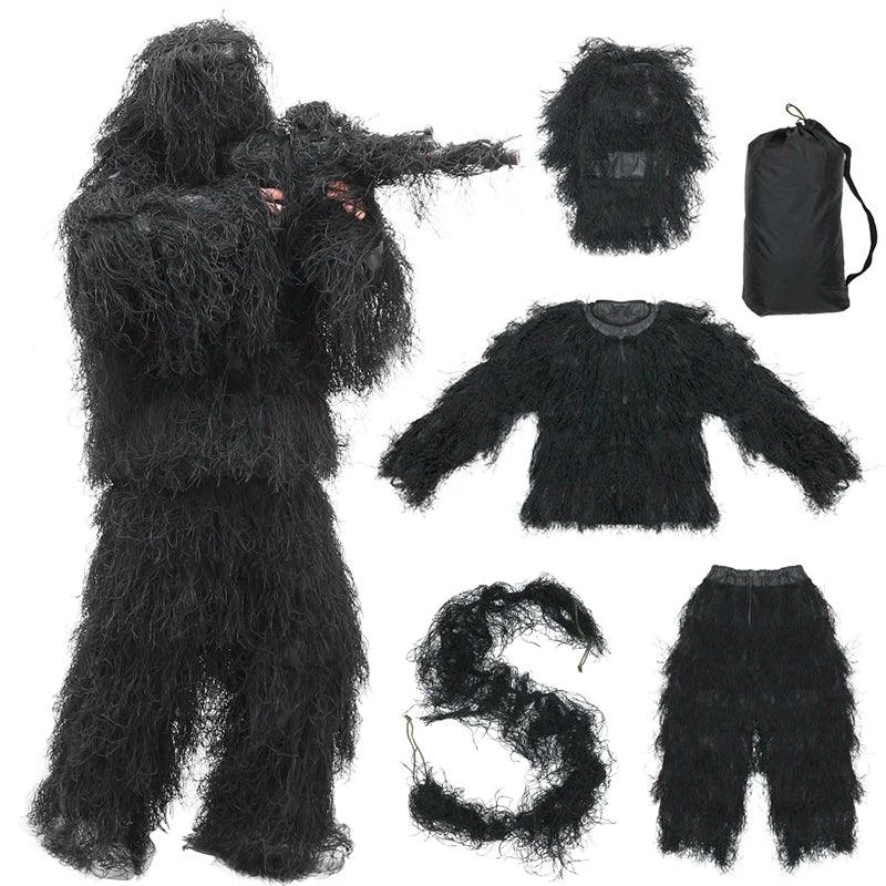 Ghillie suit noir - Surplus militaire
