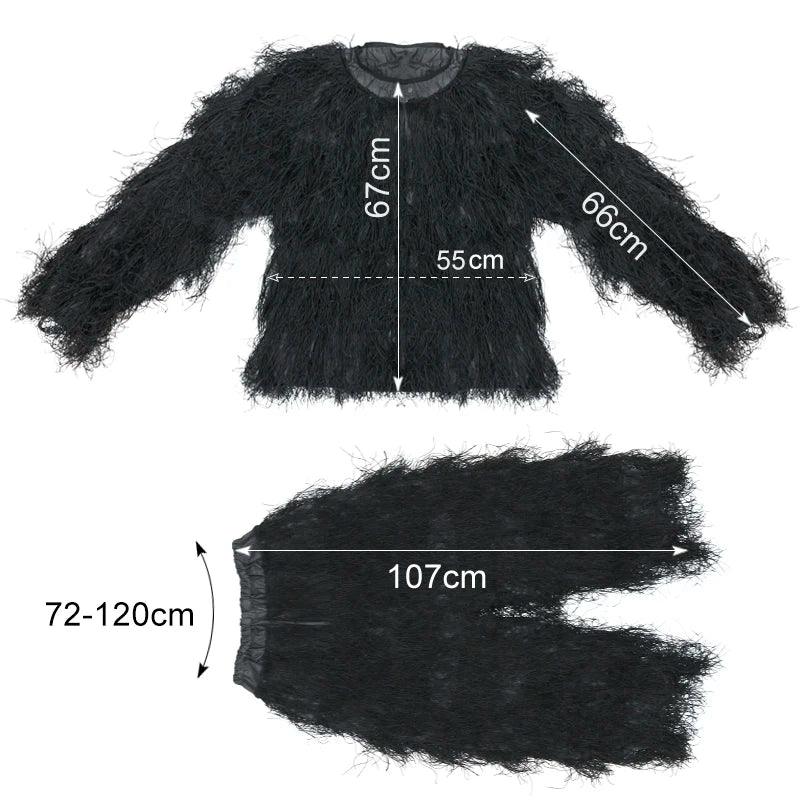 Ghillie suit noir - Surplus militaire