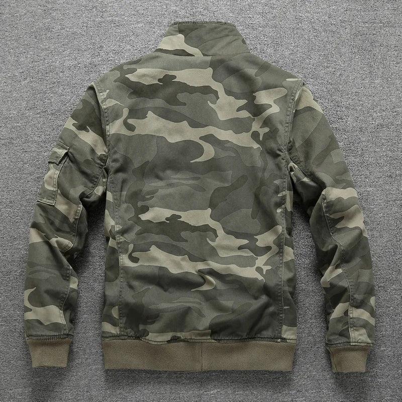 Veste en jean camouflage - Surplus militaire