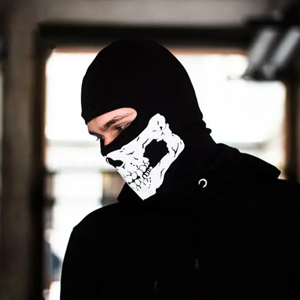 Cagoule moto tete de mort - Surplus militaire