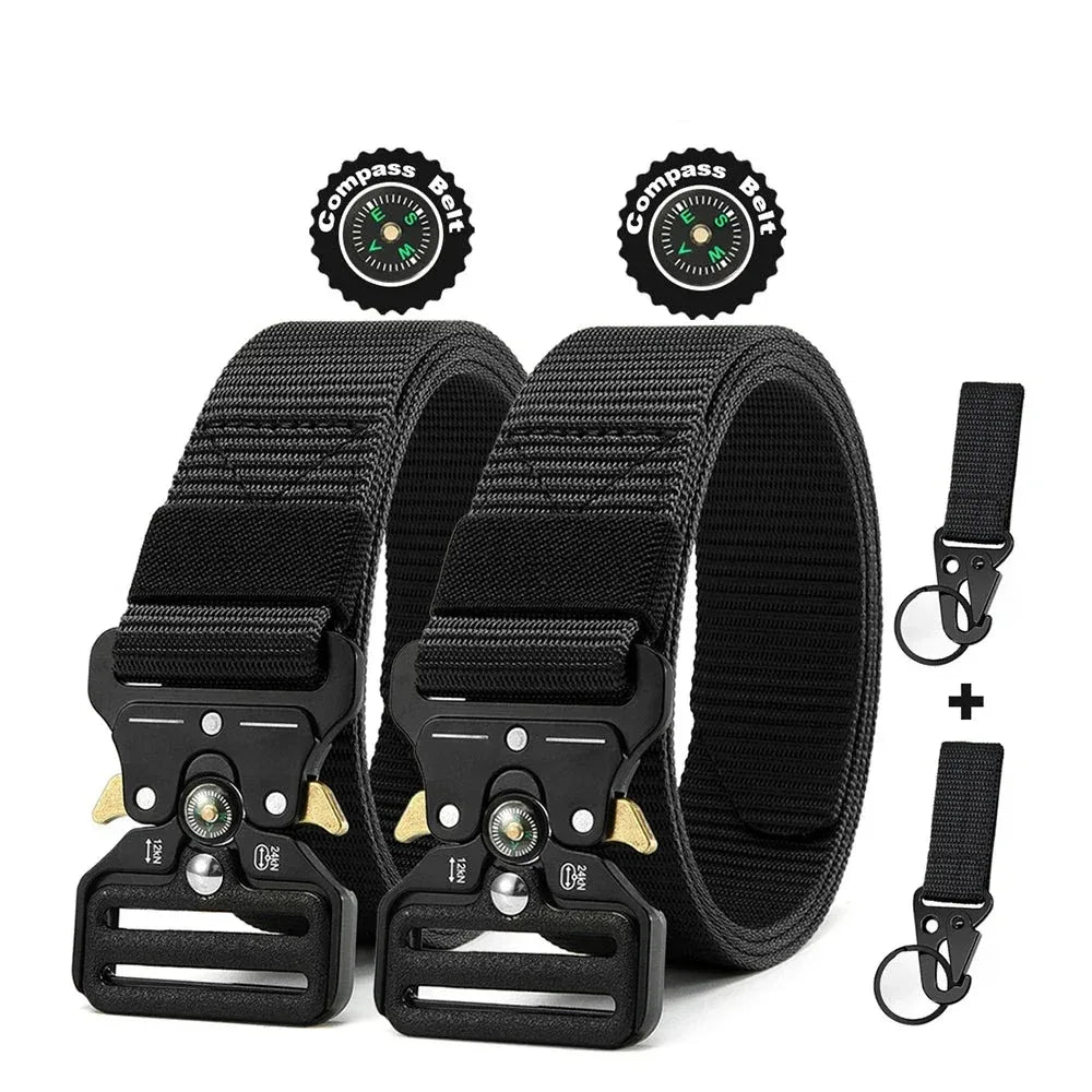 Ceinture tactique noir - Surplus militaire