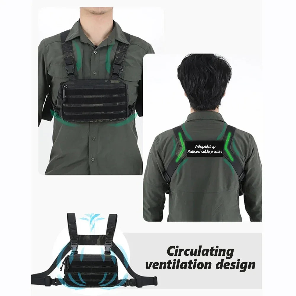 Sacoche molle noir - Surplus militaire