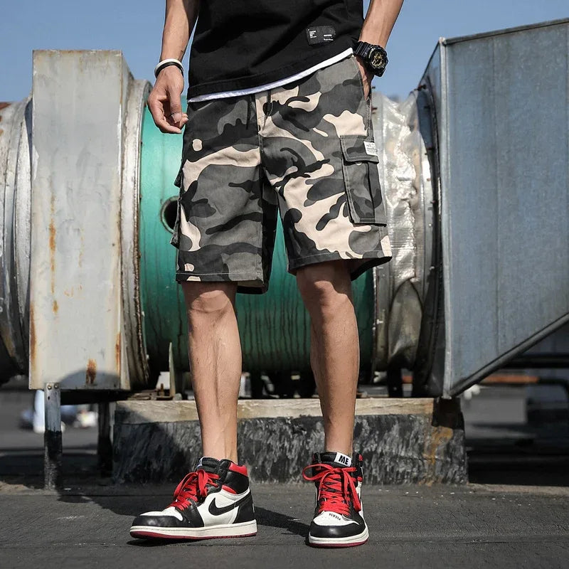 Cargo short camouflage - Surplus militaire