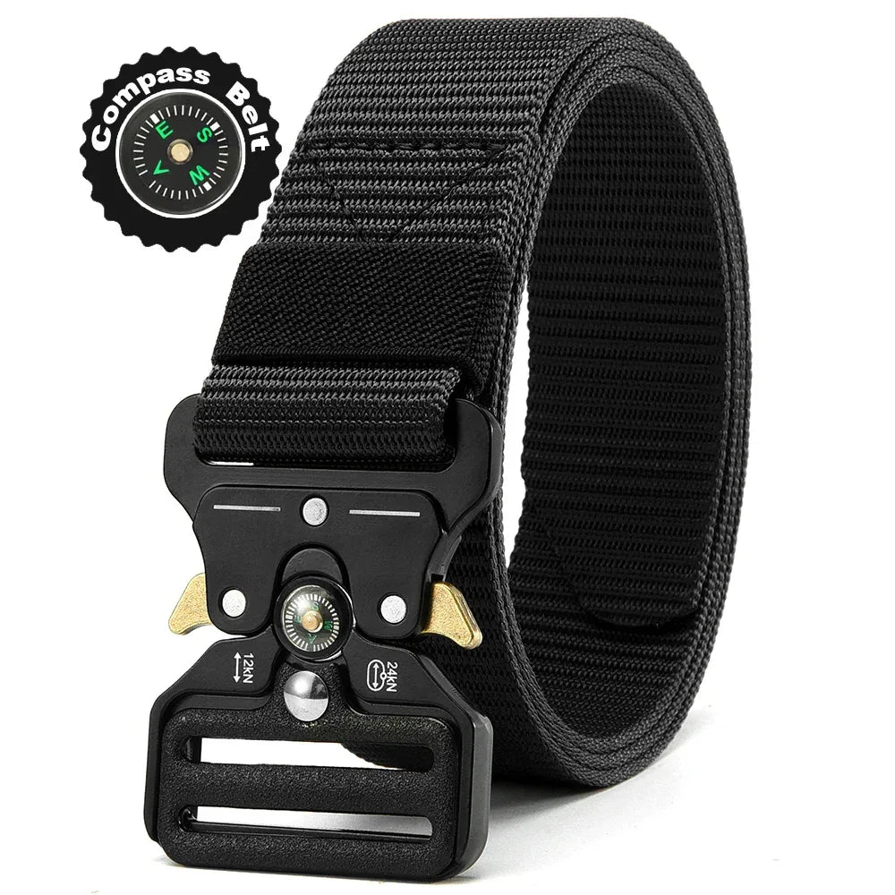 Ceinture tactique noir - Surplus militaire