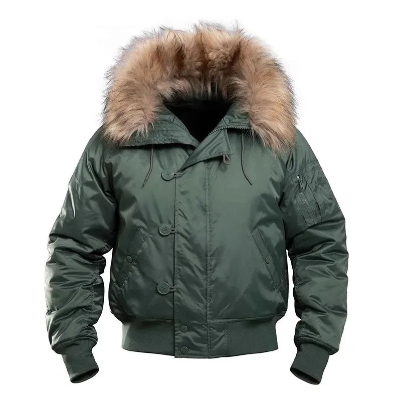 Veste fourrure militaire - Surplus militaire