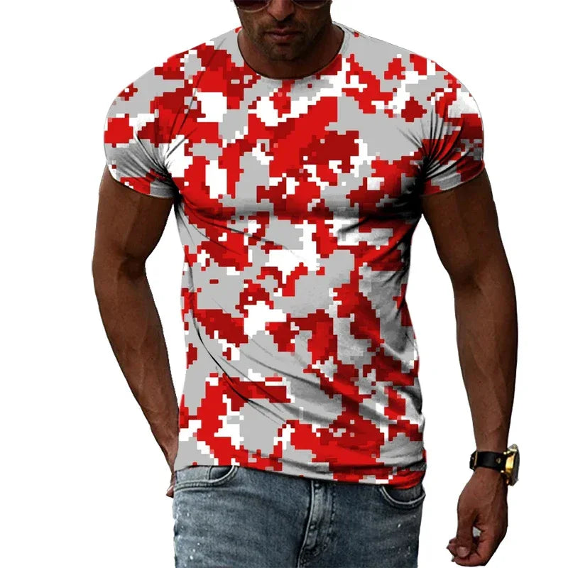 T shirt militaire rouge - Surplus militaire