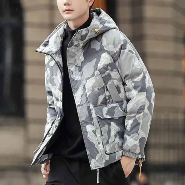 Doudoune camouflage blanc - Surplus militaire