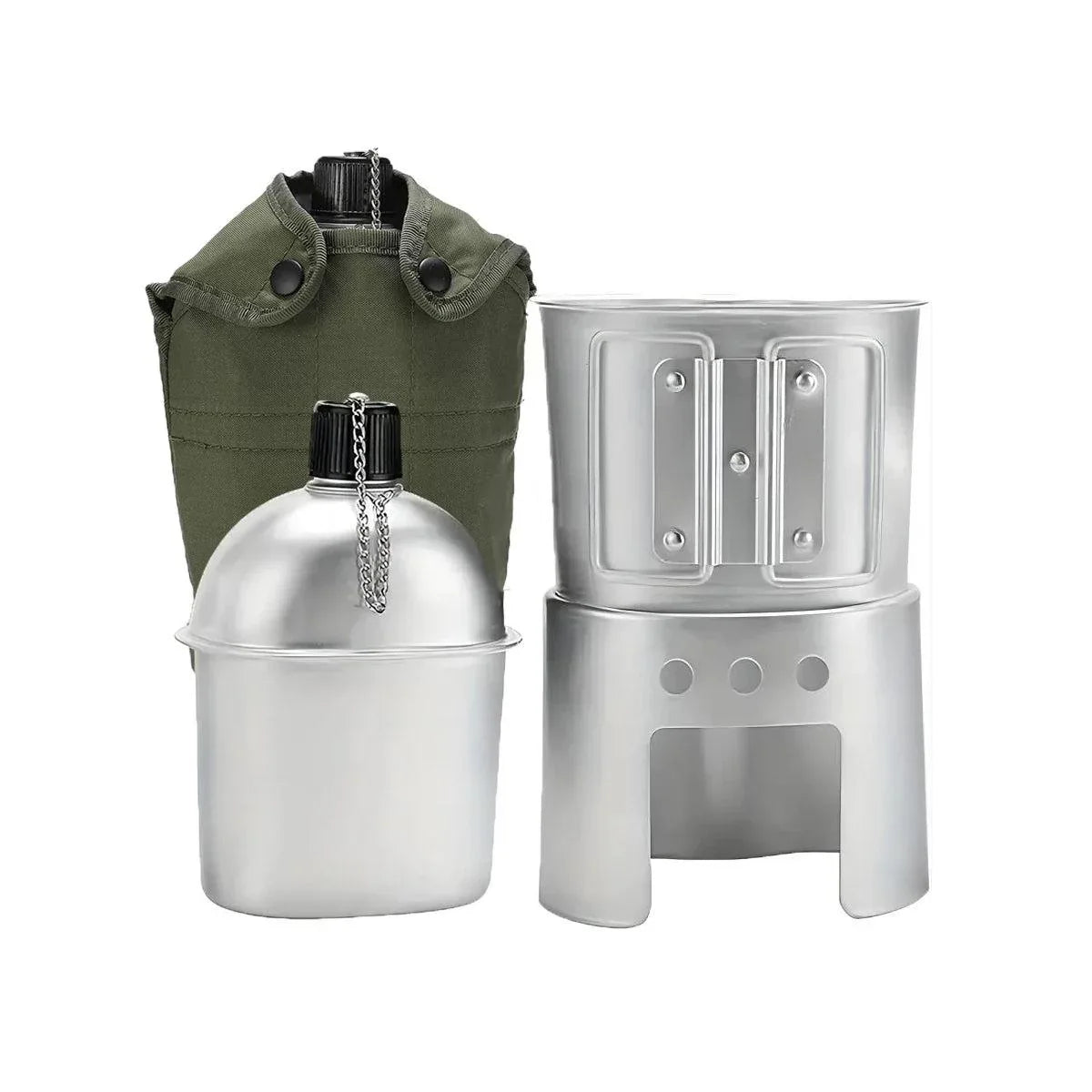 Gourde militaire avec quart - Surplus militaire