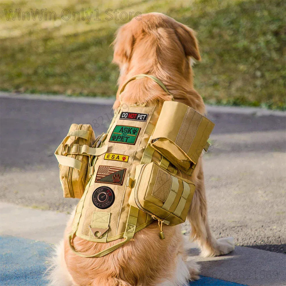Harnais chien militaire - Surplus militaire