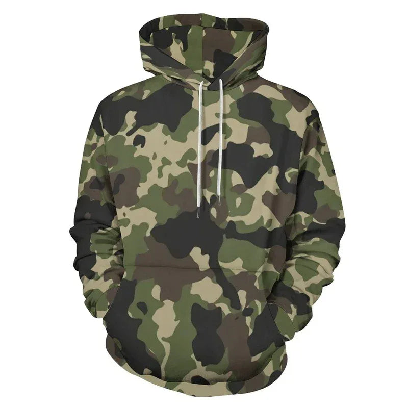Woodland camo hoodie - Surplus militaire