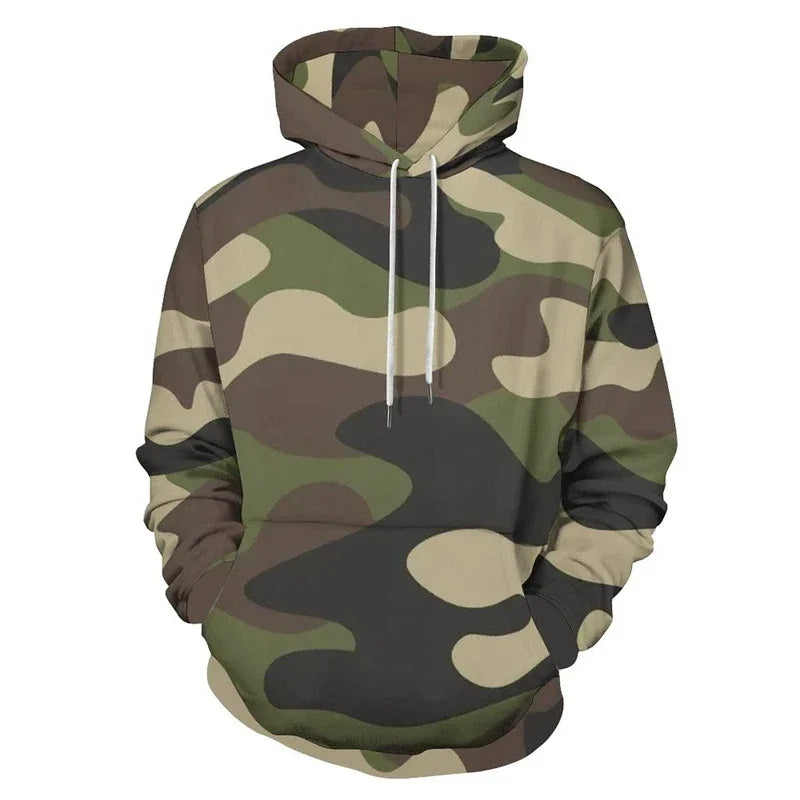 Woodland camo hoodie - Surplus militaire