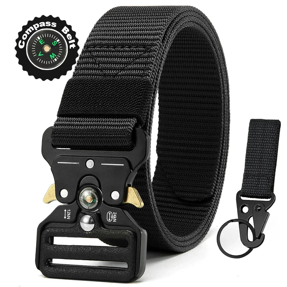 Ceinture tactique noir - Surplus militaire