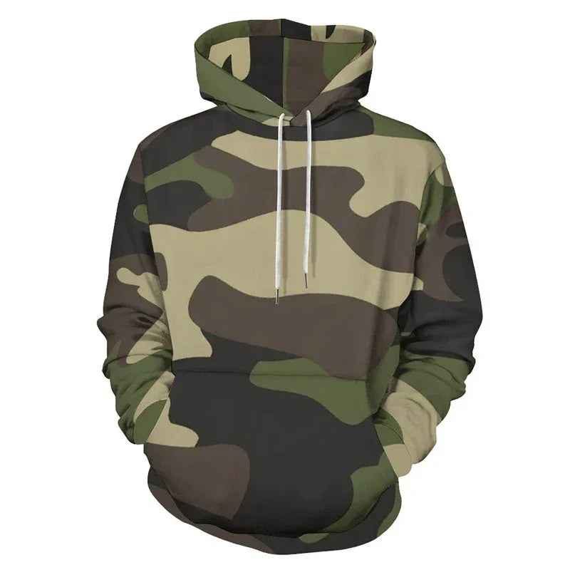 Woodland camo hoodie - Surplus militaire