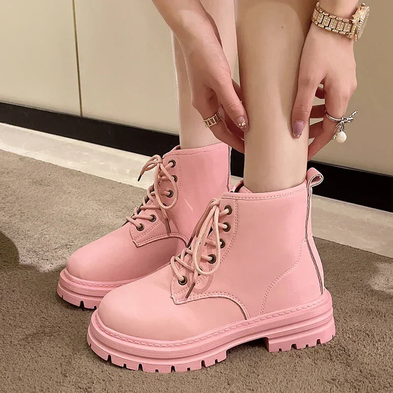 Pink army boots - Surplus militaire