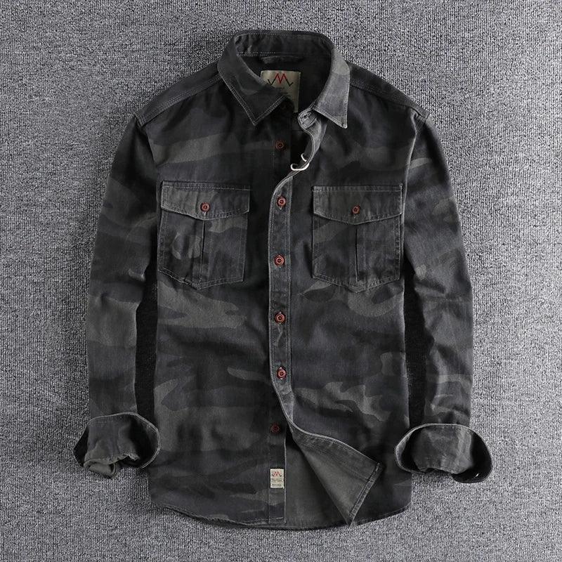 Chemise militaire homme vintage - Surplus militaire