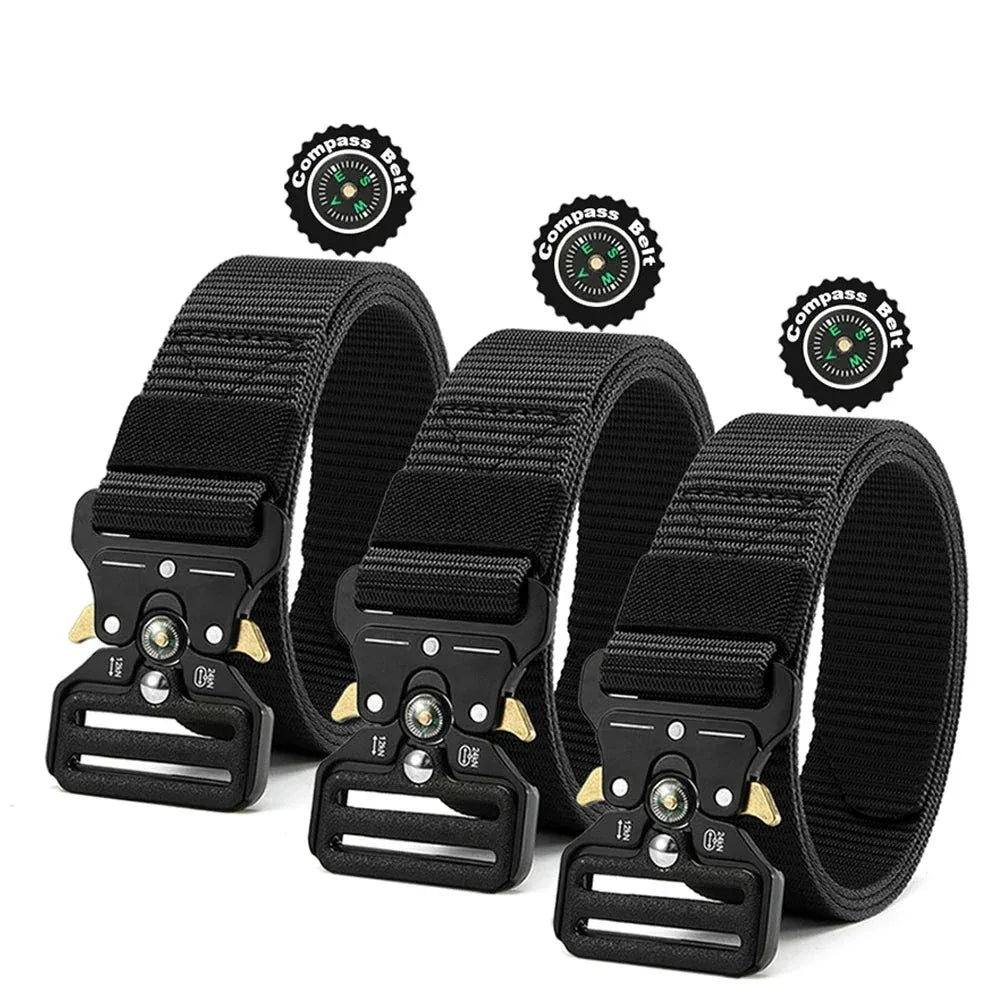 Ceinture tactique noir - Surplus militaire