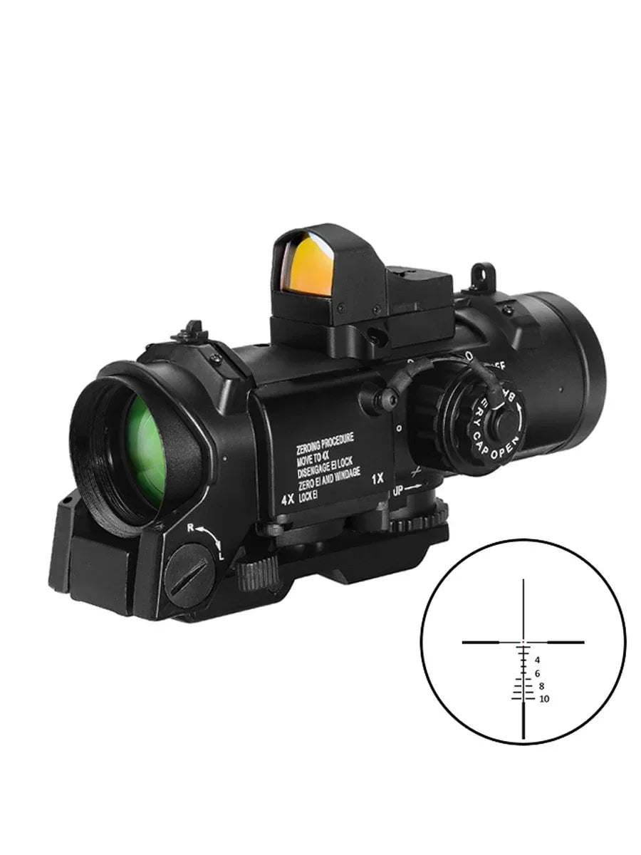 Viseur Acog avec viseur point rouge - Surplus militaire