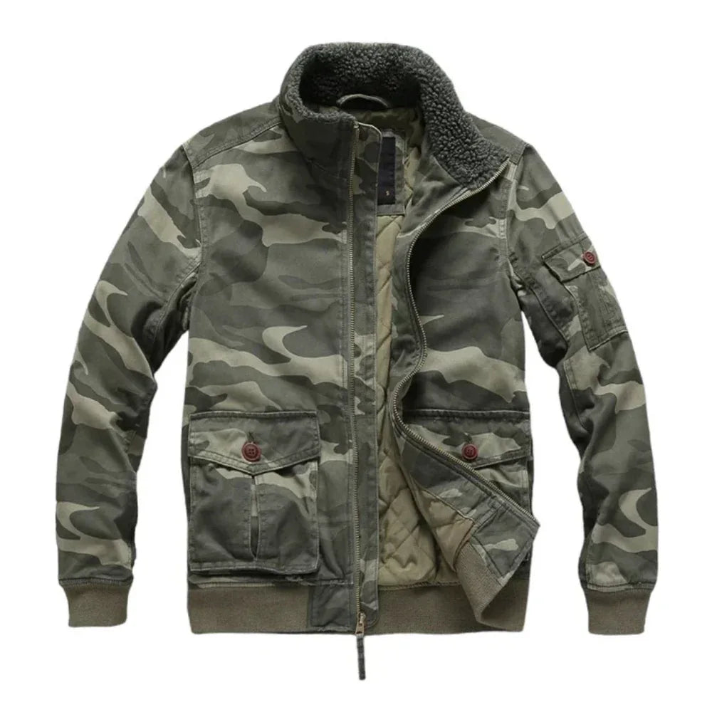 Veste en jean camouflage - Surplus militaire