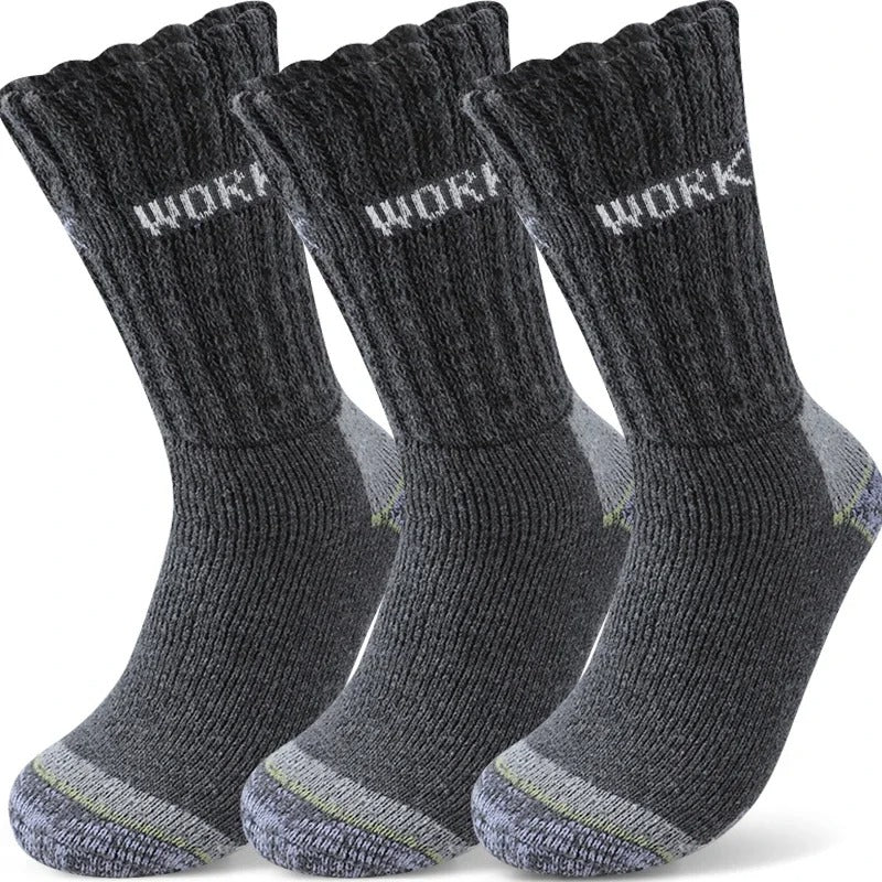 Thermal cold-weather socks